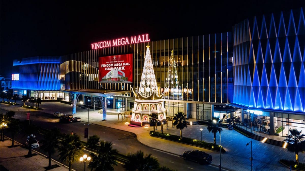 Vincom Mega Mall với nhiều lựa chọn ẩm thực đa dạng 
